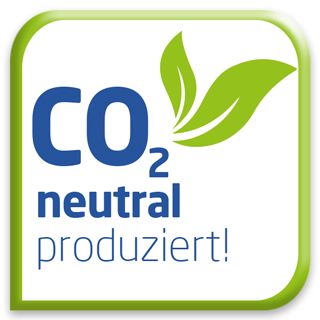 Klimaneutrale Displays CO<sub>2</sub> neutral produziert