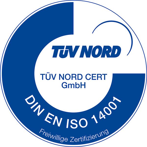 TÜV Siegel DIN EN ISO 14001