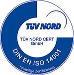 TÜV Siegel DIN EN ISO 14001